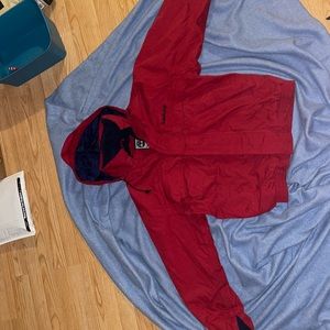 Vintage Timberland Fleece Lined Windbreaker Jacket